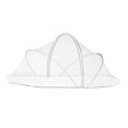 thumbnail image 4 of Siruishop Baby Crib Net Breathable Protective Removeable Crib Cover for Travel Home Bed White S, 4 of 7