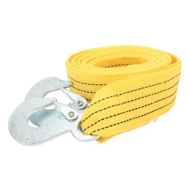 Corde de Remorquage pour Voiture, Sangle de Remorquage Flexible et Robuste, Résistante à l'Usure, 4 m de Long pour Remorques et Camions d'Urgence