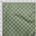 thumbnail image 4 of oneOone Cotton Cambric Olive Green Fabric Check Craft Projects Decor Fabric Printed By The Yard 42 Inch Wide, 4 of 4