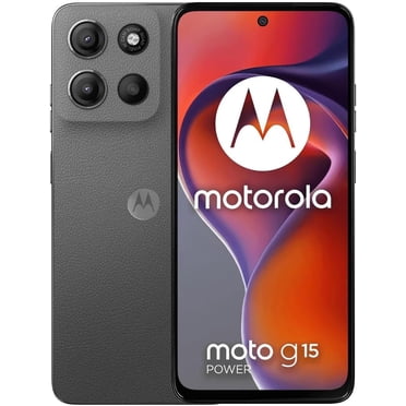 Motorola Moto G15 Power 2025 (256GB + 8GB) | 6.72” Display 6000 mAh Battery | Dual SIM | Factory Unlocked | International Version (XT2521-5) - Gravity Grey