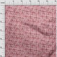 thumbnail image 3 of oneOone Velvet Light Pink Fabric Abstract Sewing Craft Projects Fabric Prints By Yard 58 Inch Wide, 3 of 4