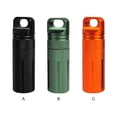 thumbnail image 2 of ZLight Étui de Scellage pour Conteneur Extérieur Clés Aiguilles Voyage Pochette Support Camping Randonnée Pêche Survie Organisateur de Cure-Dents Vert 1 Ensemble, 2 of 6
