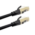 thumbnail image 1 of Amdohai Cat8 Ethernet Cable High Speed Network Cable 40Gbps 2000Mhz/ Shielded Twisted Pair/ Gold Plated RJ45 Interface Black 20m, 1 of 7
