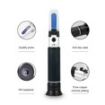 thumbnail image 2 of Graflsoa Portable Refractometer for Honey Moisture & Brix Testing, 58-90% Range, Baume Concentration, Aluminum Black JY011, 2 of 5