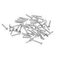 thumbnail image 1 of Unique Bargains M1x0.25x6mm Lot de 100 Vis Plates Rondes en Métal pour Machine à Entraînement Phillips, 1 of 5