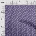 thumbnail image 2 of oneOone Rayon Violet Fabric Floral Sewing Craft Projects Fabric Prints By Yard 56 Inch Wide, 2 of 4