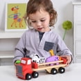 thumbnail image 2 of Tooky Toy Fun and Educational Wooden 52-Piece Construction, 2 of 2