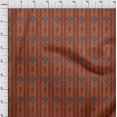 thumbnail image 3 of oneOone Tissu Polyester Lycra Tourbillon & Paisley Ikat Imprimé 1 Yard 56 Pouces de Large, 3 of 4