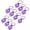 Violet, variante sur Amdohai 10 Pcs Mini Lampe de Poche LED Portable Porte-Clés Ultra Lumineux Anneau de Clé Lampe de Camping d'Urgence Lampe Torche