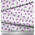 thumbnail image 2 of Soimoi Poly Georgette Fabric Bubbles & Fish Ocean Print Sewing Fabric Yard 42 Inch Wide, 2 of 2
