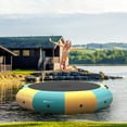 thumbnail image 3 of Goplus 12FT Inflatable Water Bouncer Splash Padded Water Trampoline, 3 of 10
