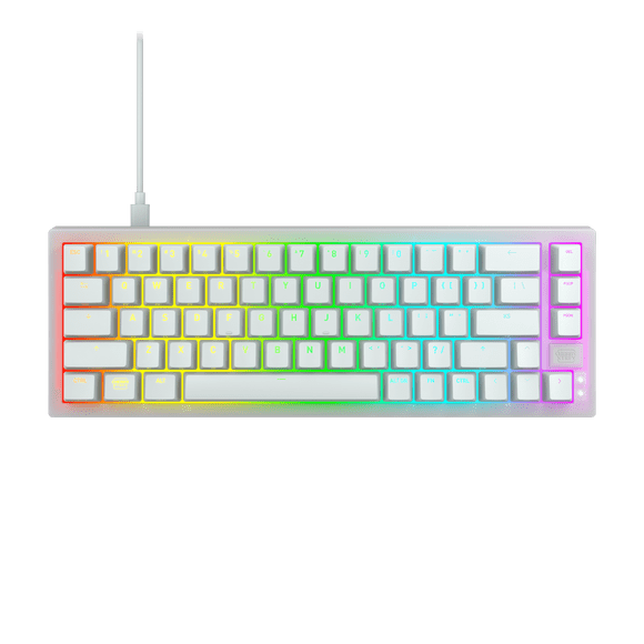 Clavier CHERRY XTRFY K5V2 Compact Blanc