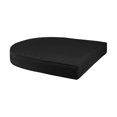 thumbnail image 4 of Jeco 3 Piece Wicker Conversation Set in White with Black Cushions, 4 of 10
