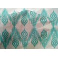 thumbnail image 4 of oneOone Tissu en Coton et Soie Chevron Ikat Imprimé 1 Yard 42 Pouces de Large, 4 of 4