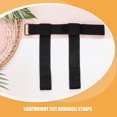 thumbnail image 3 of QUMIIRITY 2 Pair Tibialis Resistance Trainer Feet Weights Strap Black Lightweight Design for Gym Workouts, 3 of 8