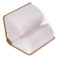 thumbnail image 2 of Lampe de Bureau Pliable Rechargeable USB 8LED RGB Lumière de Nuit Décorative Marron, 2 of 10