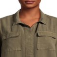 thumbnail image 4 of Time and Tru Women‘s Soft Utility Jacket  Sizes XS-XXXL, 4 of 5