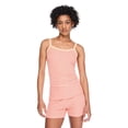 thumbnail image 1 of No Boundaries Women's Two Piece Pajama Set, 1 of 6