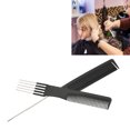 thumbnail image 4 of Pin Teasing Peignes Ensemble, Peignes de Queue Métalliques Portables Ensemble 10pcs pour Salon de Coiffure pour Femmes, 4 of 8