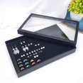 thumbnail image 3 of MesaSe 100 Slots Ear Studs Ring Brooches Pin Storage Box Organizer Show Holder Jewelry Display Case, 3 of 9