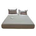 thumbnail image 3 of SIfdSeng Get it Fast Solid Color Bed Cover Class A Full Solid Color Washed Baby and Grade Bedspread Cover Imitation Pure Bed Sheet, 3 of 4