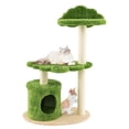 thumbnail image 1 of Costway 38" Cute Cat Tree Cat Condo Furniture with Fully Wrapped Sisal Scratching Posts, 1 of 10