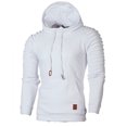 thumbnail image 1 of Mikilon Men's Autumn And Winter Stitching Long-sleeved Hooded Sweatshirt, 1 of 3