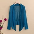 thumbnail image 4 of Yuyuzo Womens Cropped Cardigans for Dresses Long Sleeve Open Front Lightweight Knit Sweaters, 4 of 4