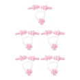 thumbnail image 1 of stanreset Waterproof Nose Clip Swimming Anti-noise Earplug for Protection Ear Protector Pink 5Set, 1 of 6