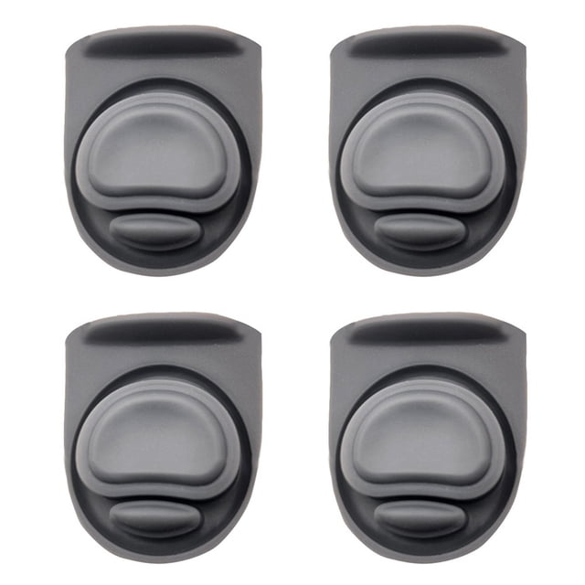 Lefu 4pcs replacement stoppers compatible with Owala FreeSip water bottle top lid. The stoppers are made of durable, BPA-free silicone in a grey color, designed to fit Owala FreeSip stainless steel bottles (19oz, 24oz, 32oz, 40oz) and 25oz Clear Tritan plastic bottles. The package includes four stoppers, ideal for daily use or replacements, ensuring leak protection and maintaining bottle cleanliness.