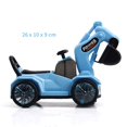 thumbnail image 2 of Construction Vehicle Toy Plastic Color Changing Excavator Toy Car Toy for Kids, 2 of 10
