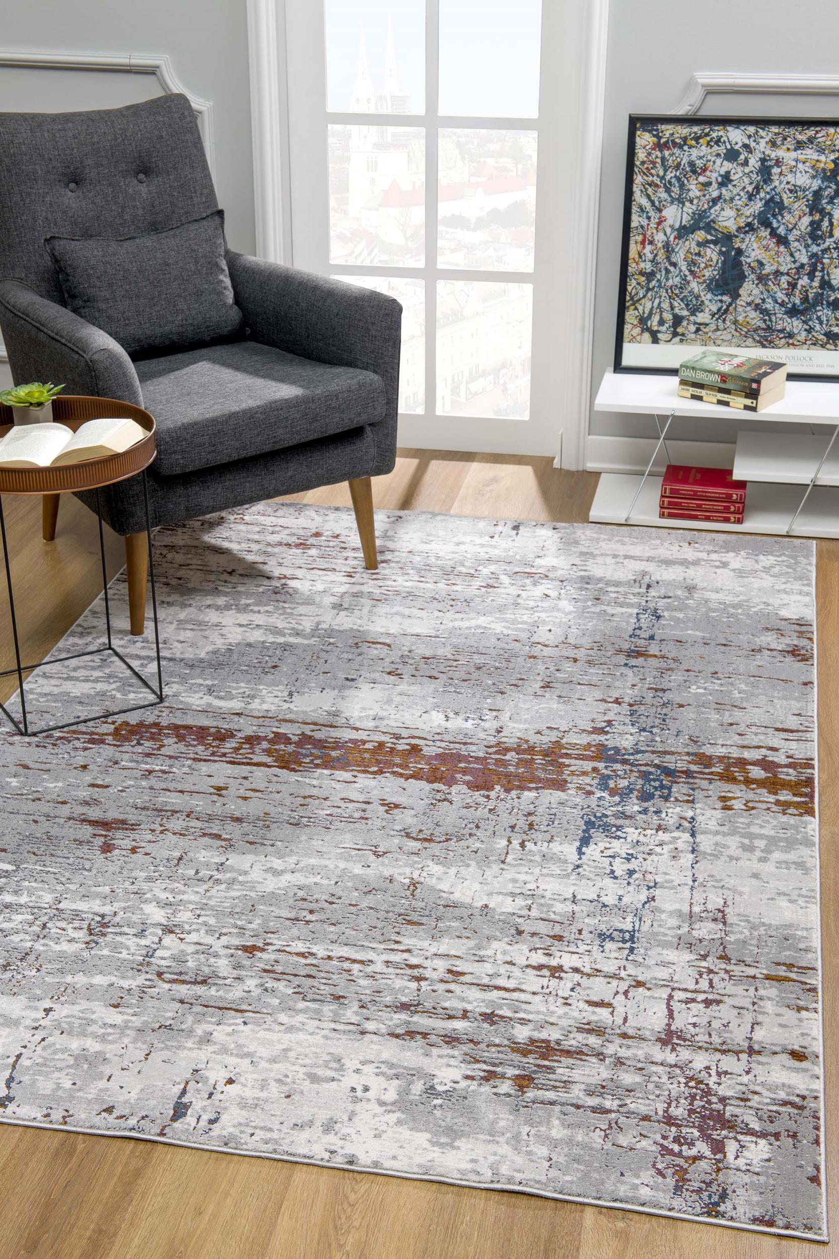 Rug Branch Sardini Collection Tapis abstrait contemporain