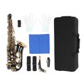 thumbnail image 1 of Combined Saxophone Set E Flat Alto Saxophone Set, E Flat Saxophone Set, For Beginner Musician Black, 1 of 8