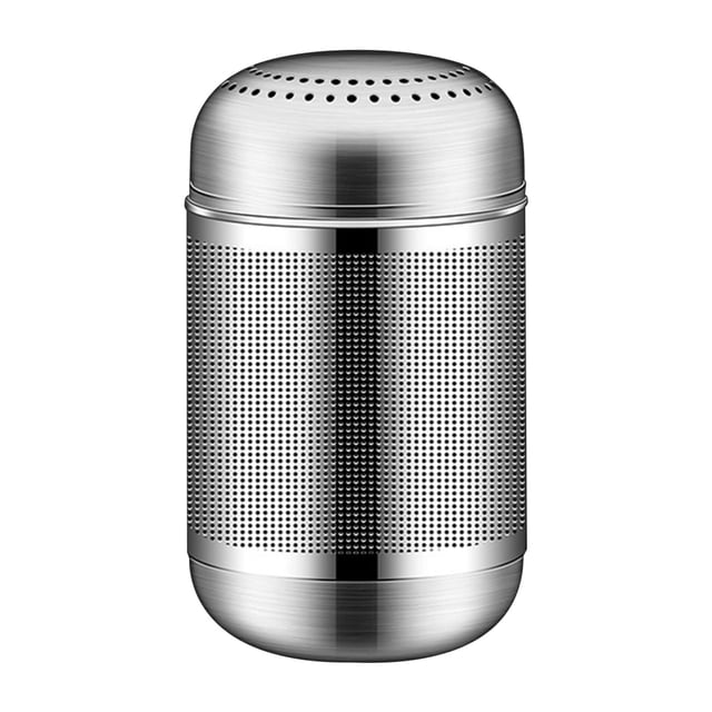 304 Stainless Steel Tea Filter Infuser Basket with Chain Hook Loose Leaf Strainer Pot Brewing Accessory