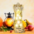 thumbnail image 3 of Outdoor Lights Solar Powered Decorative Outdoor Gardening Angel Wing Light Resin Handicraft Ornaments Solar Lights Outdoor Garden Decorative Decorative Solar Lights Outdoor Garden, 3 of 8