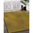 thumbnail image 3 of Ahgly Company Tapis d'Intérieur Lavables en Machine à l'Aide d'Un Rectangle de Transition Brun Bronze Foncé, 2' x 4', 3 of 7