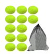 thumbnail image 3 of harper 12 Pieces Silent Pickleball Balls Pickleball Practice Bright Color Flexible High green, 3 of 9