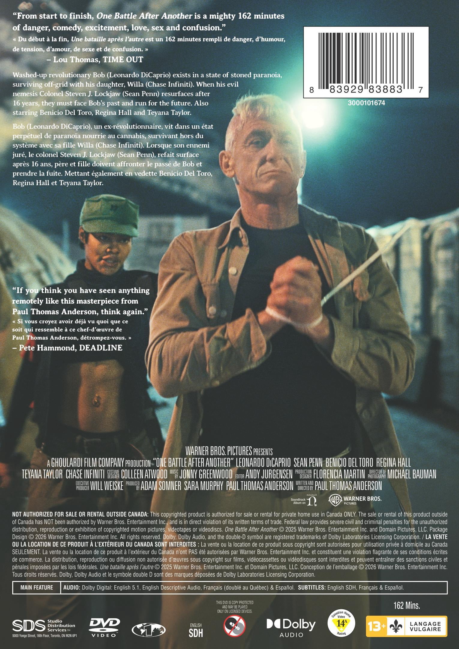 One Battle After Another (2025) (DVD) , Action & Adventure, Drama