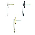 thumbnail image 3 of Baohd Zinc Alloy Folding Door -Shaped Thin Handles Wide Compatibility Easy To Install Security black 1Set, 3 of 6