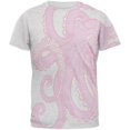 thumbnail image 1 of T-shirt pour Homme à Encre Pieuvre Rose, 1 of 1
