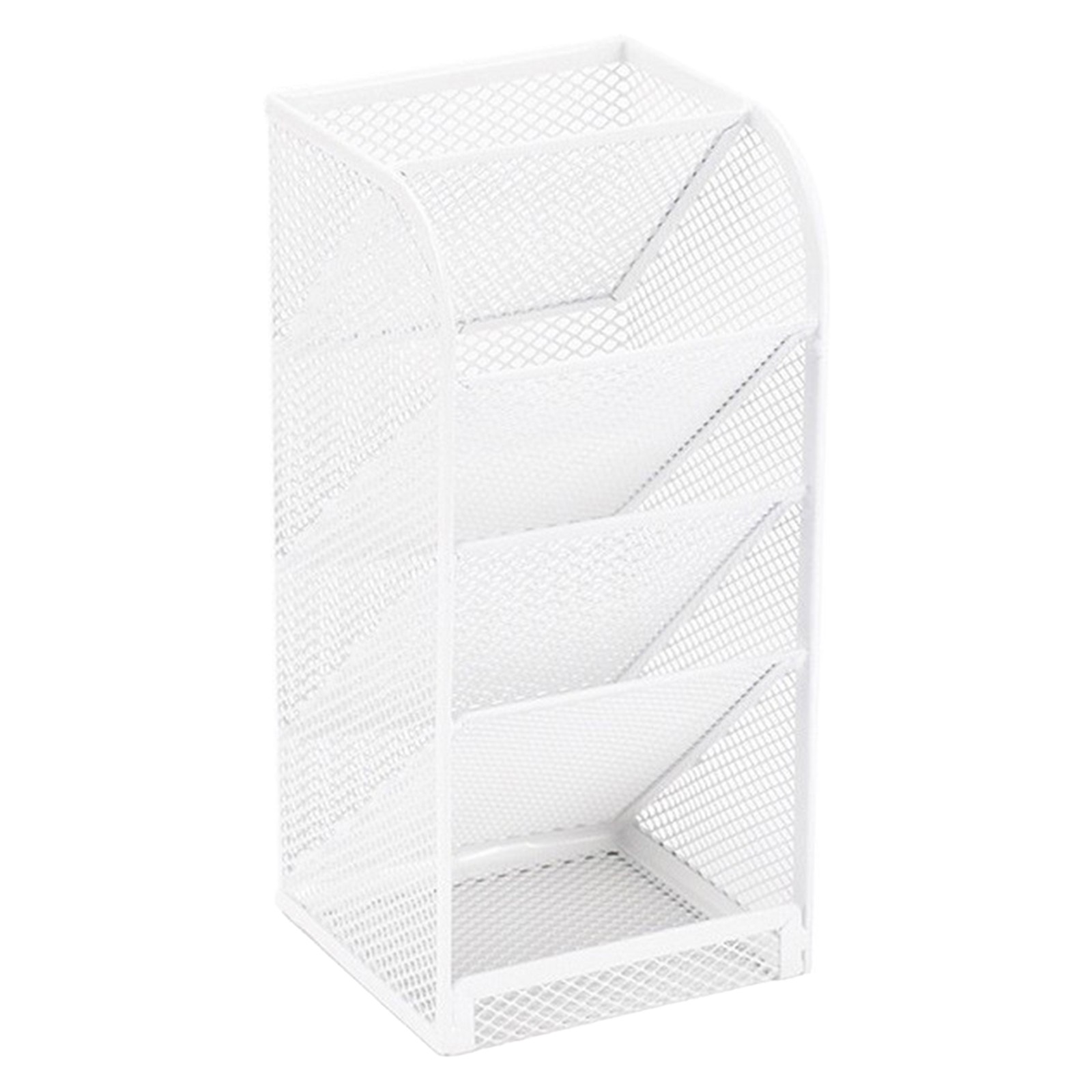Mesh Desk Organizer, Slanted Pen Holder C for Desk and Office Organization, By TINGXIN