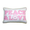 thumbnail image 2 of Cozy Line Home Fashions Greta Floral Pastel Flower Polka Dot Stripe Plaid Ruffled Decor Throw Pillow (Set of 1) Bolster, Square, Rectangular Bedding Accessories, Pink, Blue, 2 of 6