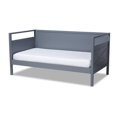 thumbnail image 1 of Baxton Studio Cintia Grey Wood Twin Size Daybed, 1 of 8