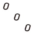 thumbnail image 1 of relayinert Durable And Rustproof Metal House Number Plaque Impeccable Door Decoration Easy To Install Metal Letters House Numbers B17--O 3Set, 1 of 6