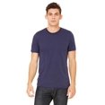 thumbnail image 1 of The Bella + Canvas T-Shirt Unisexe en Jersey à Manches Courtes - Bleu Marine - 2TG, 1 of 1