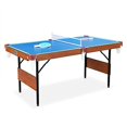 thumbnail image 2 of Rack Crux 55 in Folding Billiard/Pool Table (Green 3-in-1 Multi Game), 2 of 4