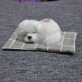 thumbnail image 3 of Realistic Sleeping Dog Plush Doll Sound Mat Home Car Cashboard Decoration Gift, 3 of 8