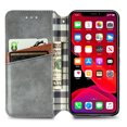 thumbnail image 5 of Case for iPhone XR Flip Cover Wallet Flip Cover Magnetic Protective - Grey, 5 of 5