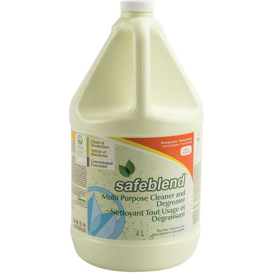 Safeblend CCXXG04 Concentrated Cleaner and Degreaser 4L - 1 Each