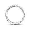 thumbnail image 2 of 1 1/2Ct Diamond Eternity Ring Womens Stackable White Gold Band Lab Grown, 2 of 2